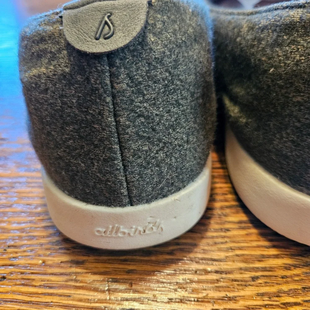 Allbirds Wool Loungers‎ Merino Wool Heather Green Slip On Sneakers Womens 10